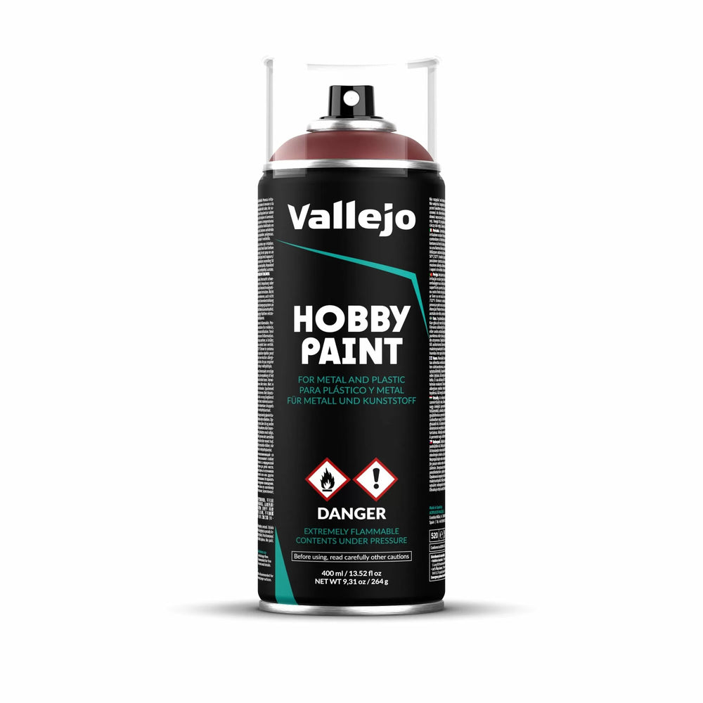 Vallejo Aerosol Spray Primer - Gory Red 400ml