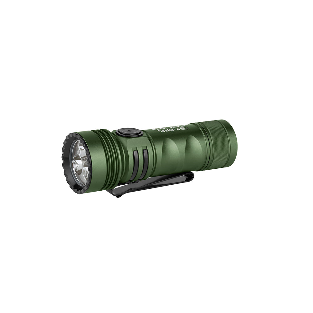 
                  
                    Olight Seeker 4 Mini 1200 Lumens Mini EDC Torch with White & UV Light
                  
                