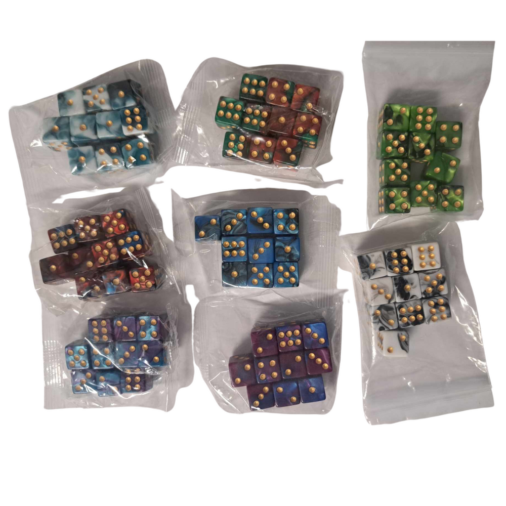 12mm D6 Dice 10pc set