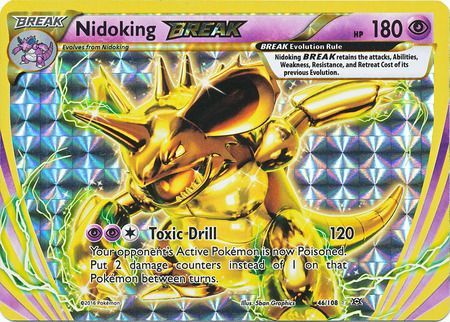 Nidoking Break - 46/108 - Break Rare Foil