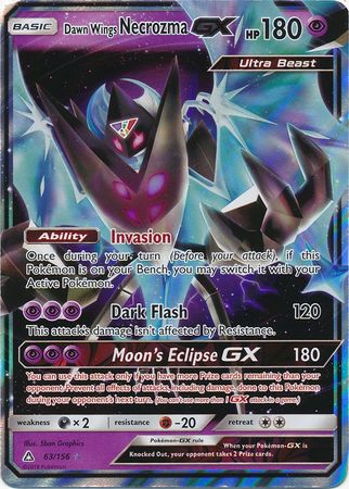 Dawn Wings Necrozma GX - 63/156 - Ultra Rare