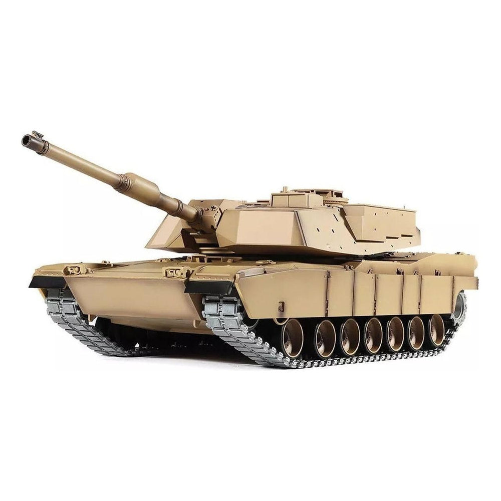 Heng Long 3918-1 1/16 2.4G M1A2 Rc Car Battle Tank Metal Track with Sound Smoke-RC Tank-Heng Long-ProHobbies