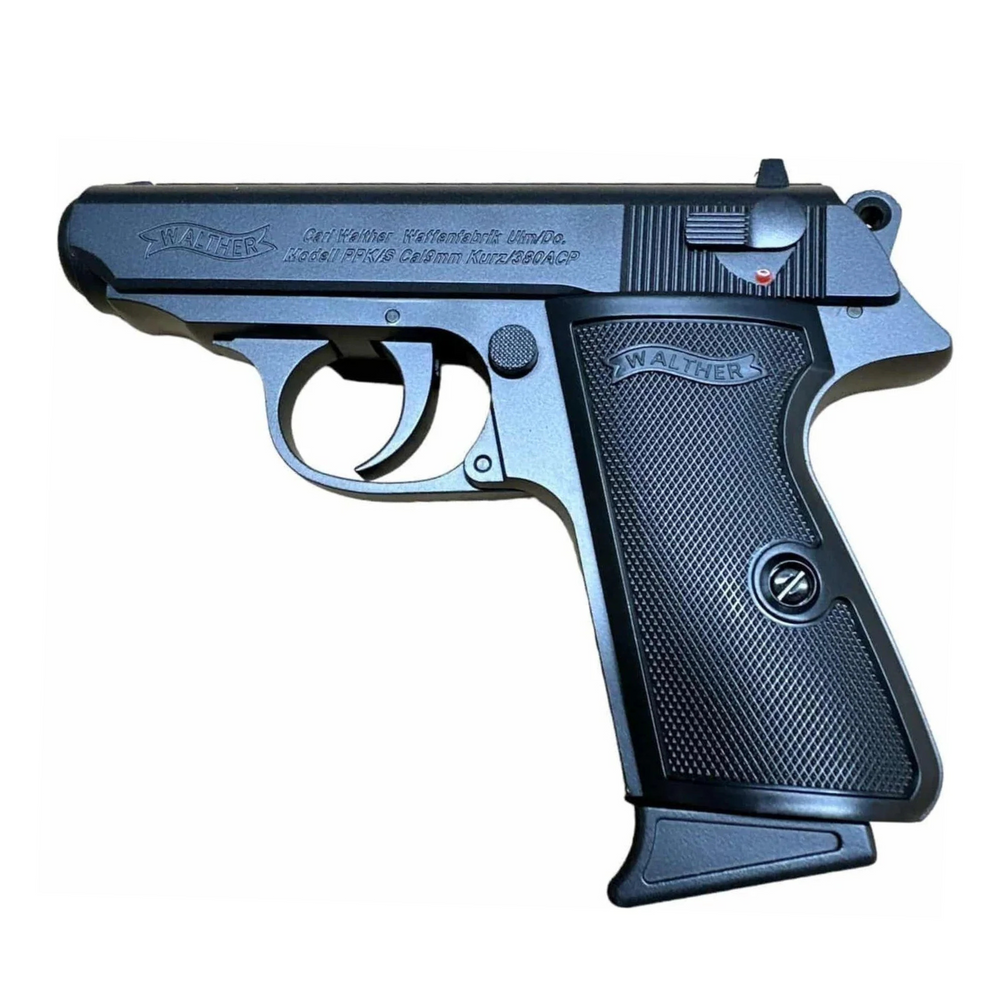 007 Black Walther PPK Manual Gel Blaster Pistol