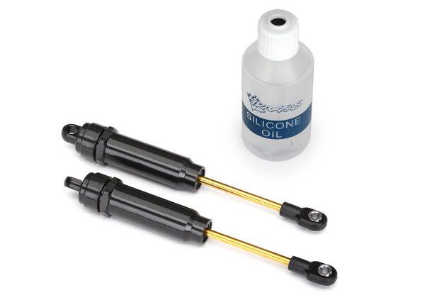 TRAXXAS 2662: Big Bore shocks (XX-long) (hard-anodized & PTFE-coated T6 aluminum) (2pk)-Traxxas-ProHobbies