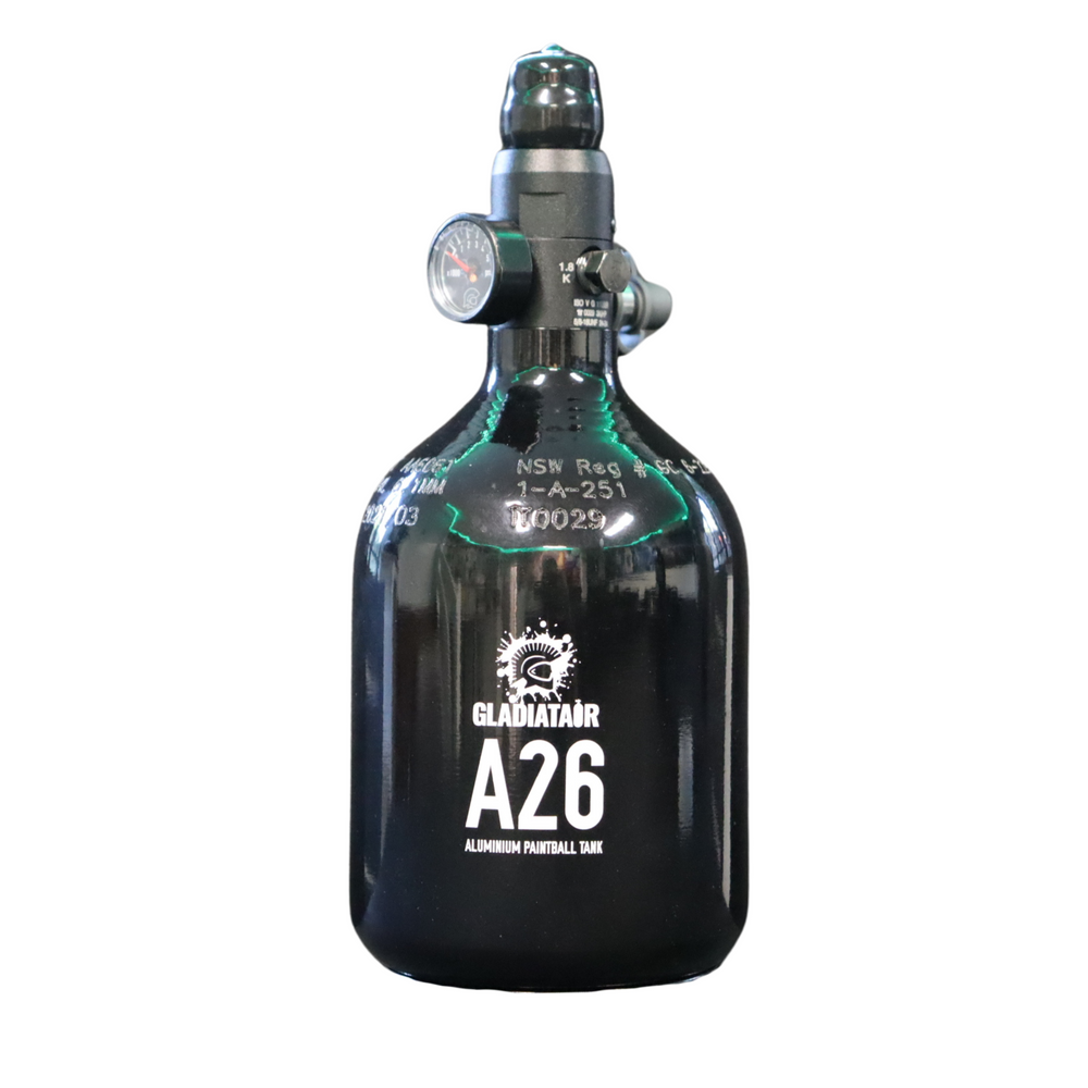 GladiatAir A26 Aluminium Tank + GladiatAir Regulator