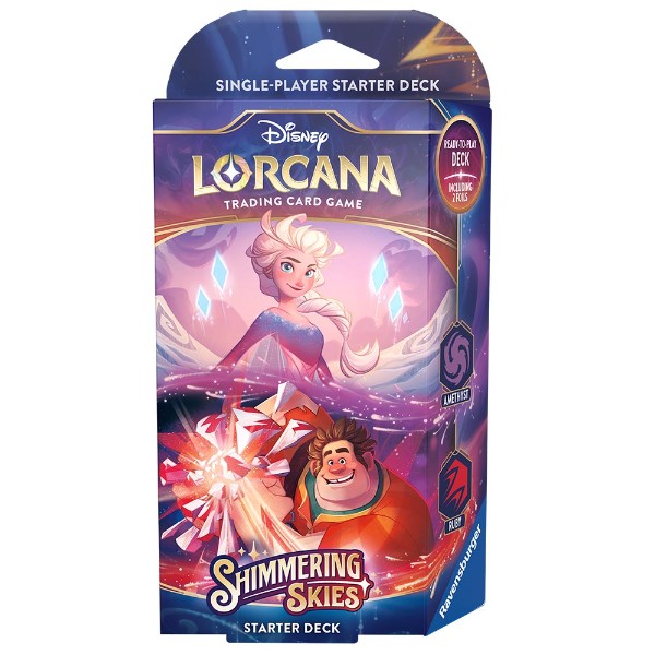 
                  
                    Disney Lorcana TCG: Shimmering Skies Starter Deck
                  
                