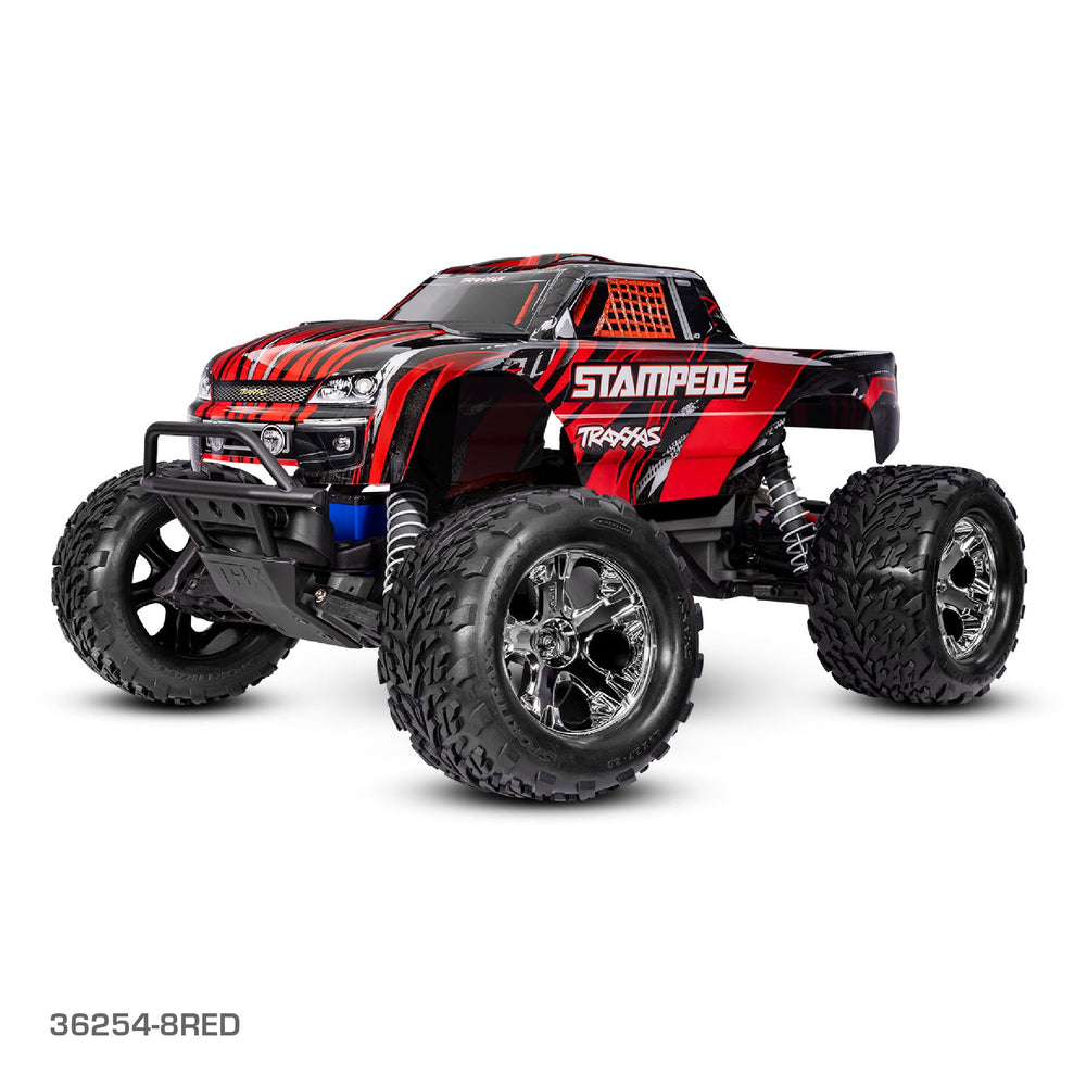 TRAXXAS STAMPEDE 2WD HD W/USB-C - Red-Traxxas-ProHobbies