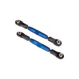 T/XAS CAMBER LINKS, REAR (TUBES BLUE-ANOD, 7075-T6 ALUM)-Traxxas-ProHobbies