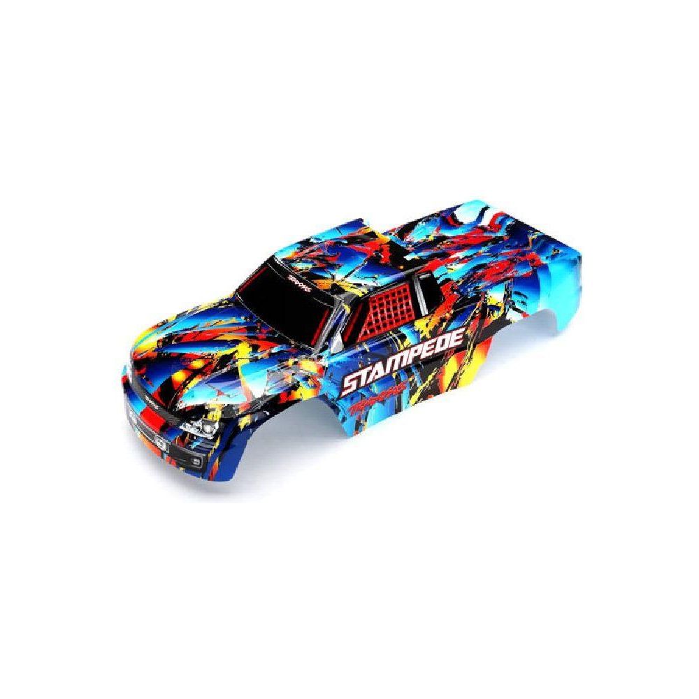 TRAXXAS BODY STAMPEDE RNR DECAL APPLD