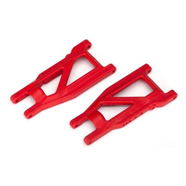 T/XAS SUSPENSION ARMS, RED, FRONT/REAR (L&R), HEAVY DUTY (2)-Traxxas-ProHobbies