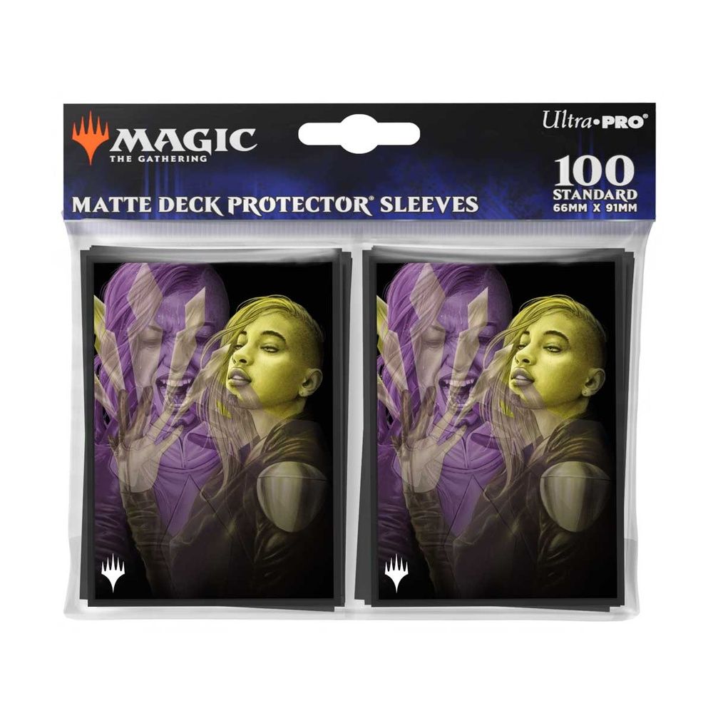 Ultra Pro: Duskmourn 100ct Sleeves Alt Art Key Character Mythic 3 for Magic: The Gathering