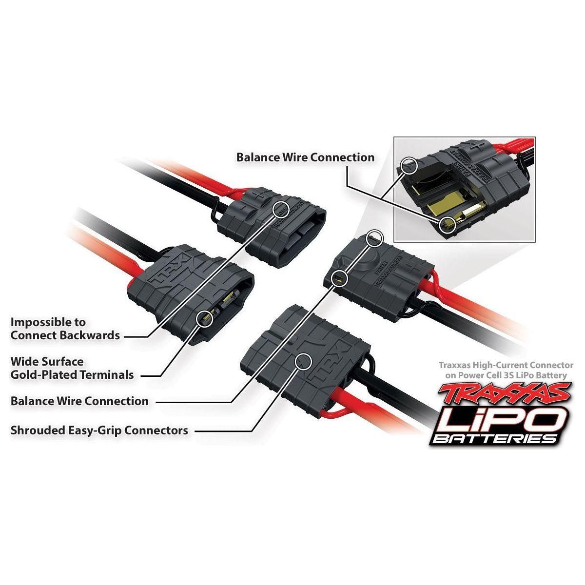 T/XAS 4000MAH 11.1V 3-CELL 25C LIPO-Traxxas-ProHobbies