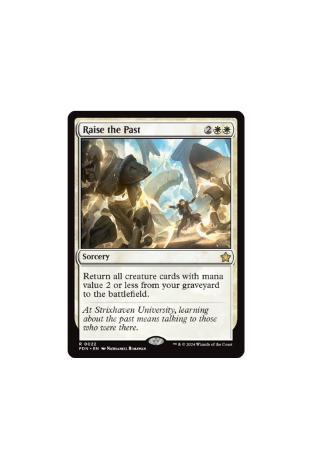 Magic the Gathering Foundations: Raise the Past (0022)