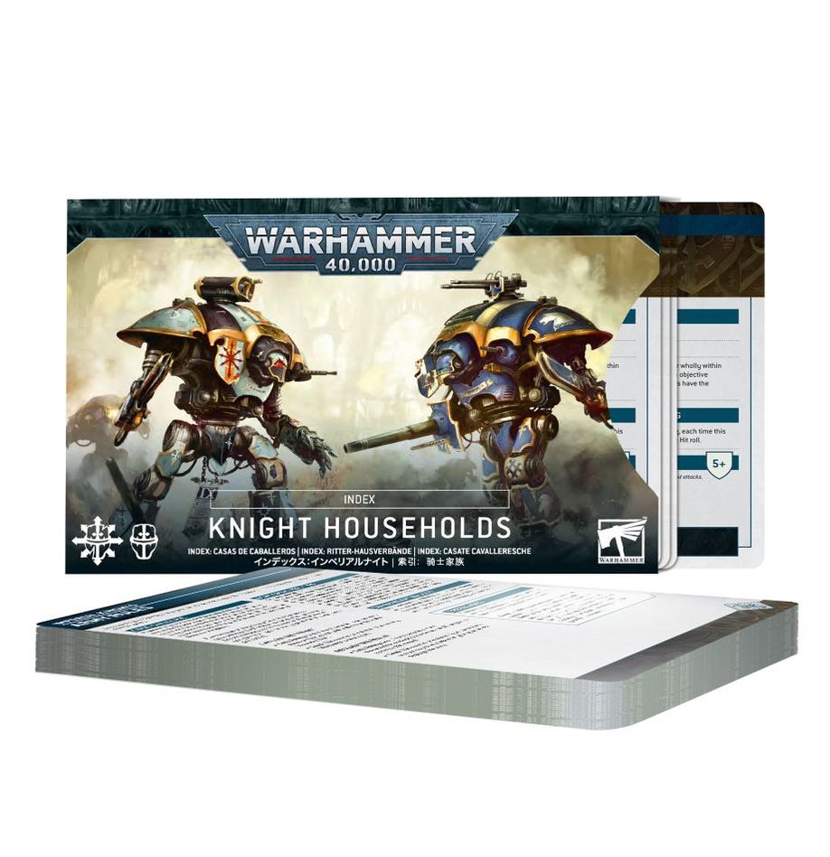 Data Cards: KNIGHT HOUSEHOLDS