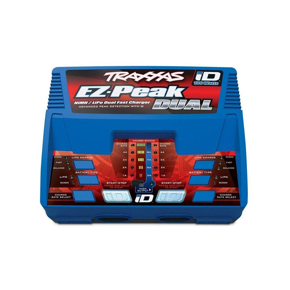 
                  
                    Traxxas Charger Dual EZ-Peak 100W - 2972AX-Traxxas-ProHobbies
                  
                