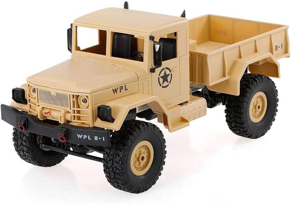 WPL B16 1/16 Rc Truck Wpl Rc Crawler Car 6wd 2.4g Mini Off-road Remote Control Car Mini Rc Monster Truck B-16