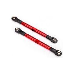 Traxxas Toe links (TUBES red-anodized, 7075-T6 aluminum)-Traxxas-ProHobbies