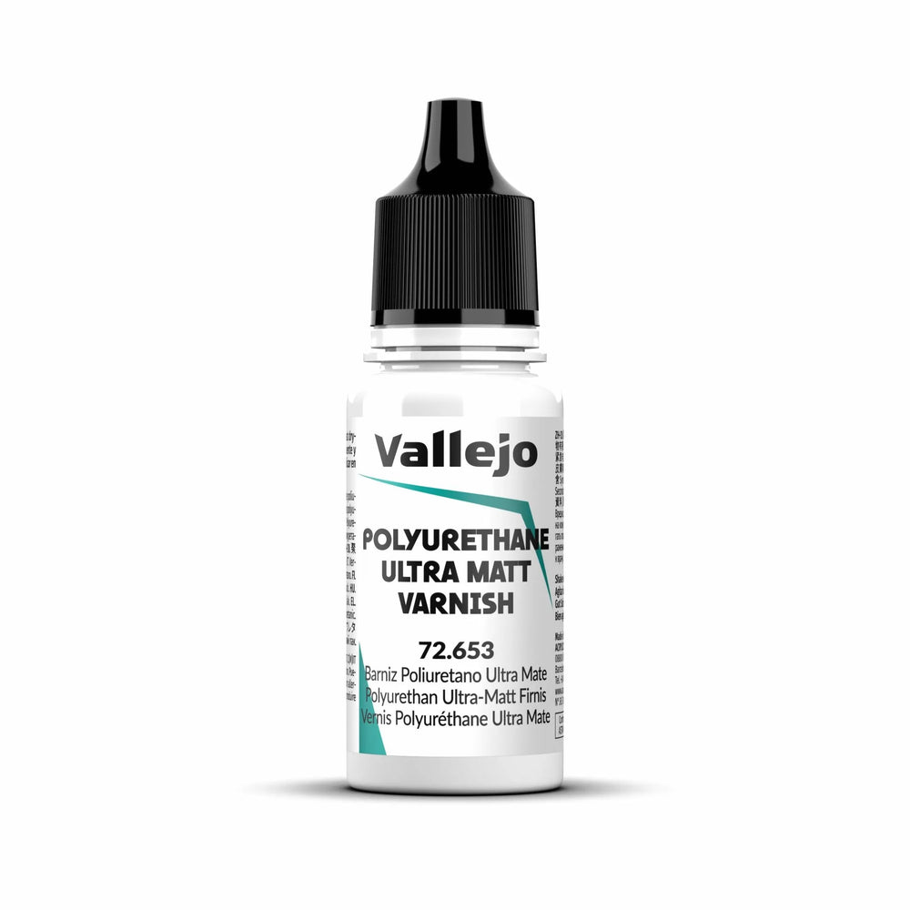 Vallejo - Game Colour - Polyurethane Ultra Matt Varnish 18ml-Paint-LetsPlayGames-ProHobbies