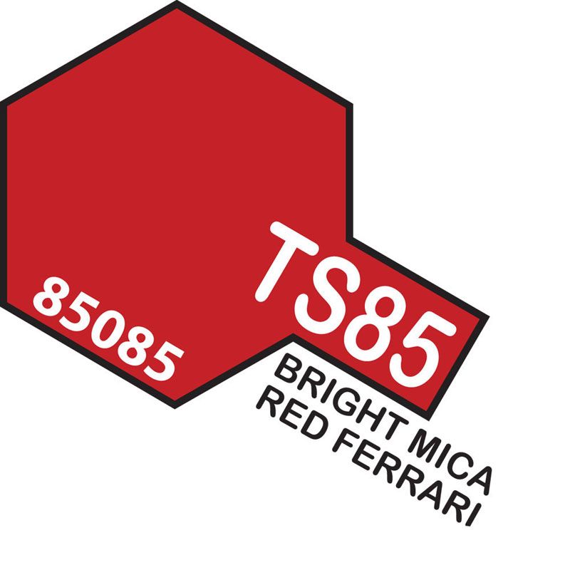 Tamiya TS-85 Bright Mica Red Lacquer Spray Paint 100ml-Tamiya-ProHobbies