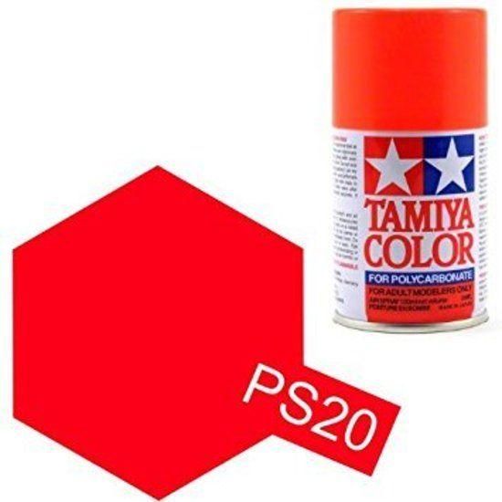 TAMIYA PS-20 FLUORESCENT RED