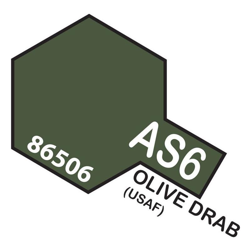 TAMIYA AS-6 OLIVE DRAB(USAAF)-Paint-Tamiya-ProHobbies