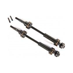 TRAXXAS DRIVESHAFTS FRONT STEEL-SPLINE CONSTANT-VELOCITY (2)-Traxxas-ProHobbies