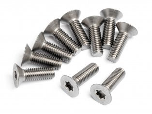 HPI Titanium Flat Head Screw M5X16Mm (10) HPI-94951