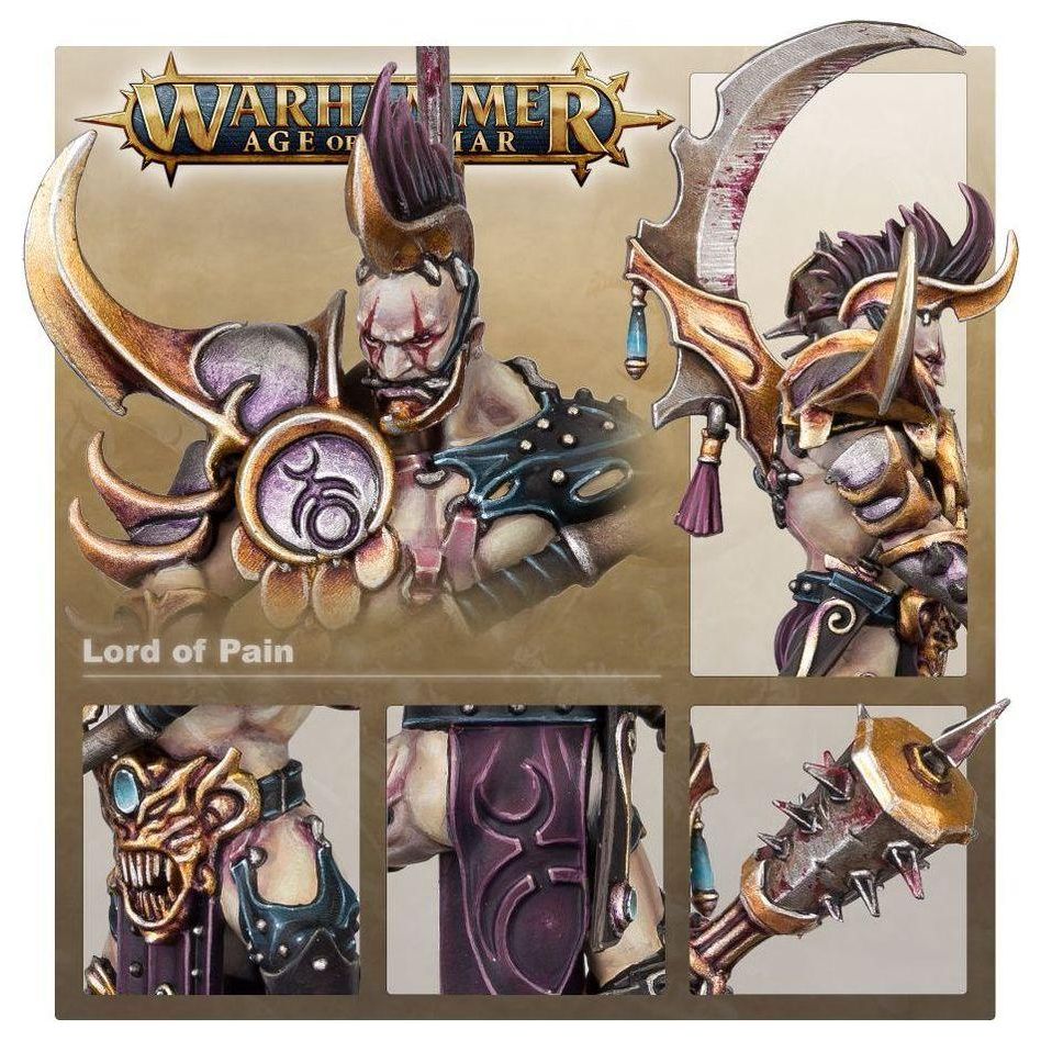 Warhammer Age of Sigmar - Hedonites of Slaanesh: Lord of Pain-Games Workshop-ProHobbies