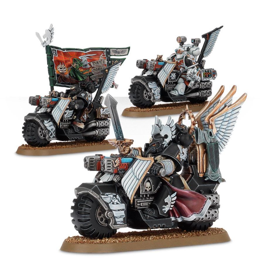 Dark Angels: Ravenwing Black Knights/Command Squad