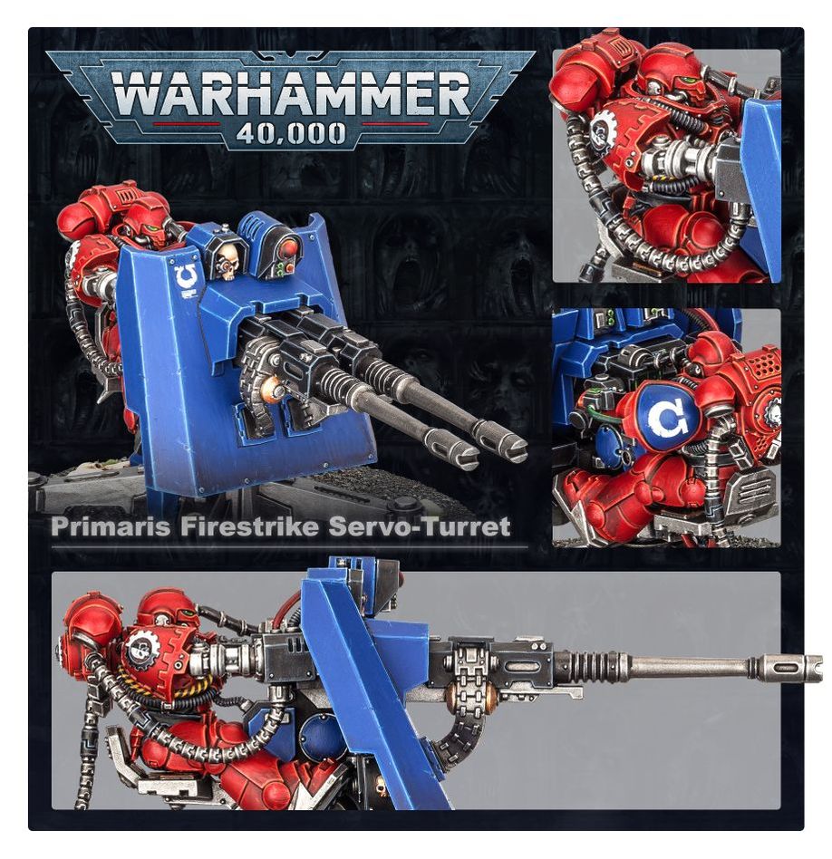 
                  
                    Space Marines -  Primaris Firestrike Servo-turret
                  
                