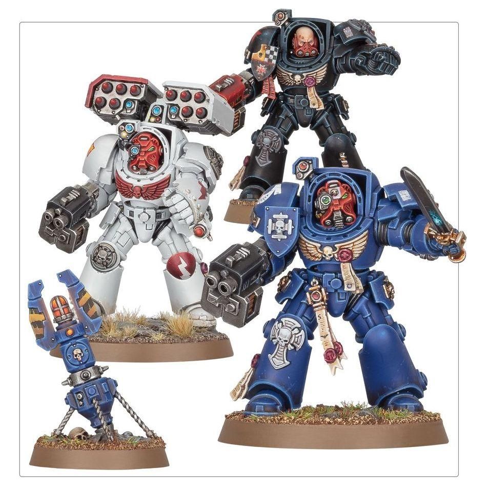 
                  
                    WARHAMMER 40K: SPACE MARINES TERMINATOR SQUAD
                  
                