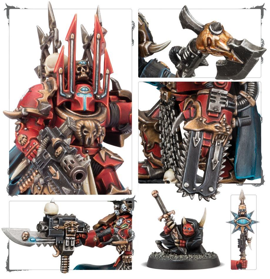 
                  
                    Chaos Space Marines Chaos Lord/Sorcerer in Terminator Armour-Games Workshop-ProHobbies
                  
                