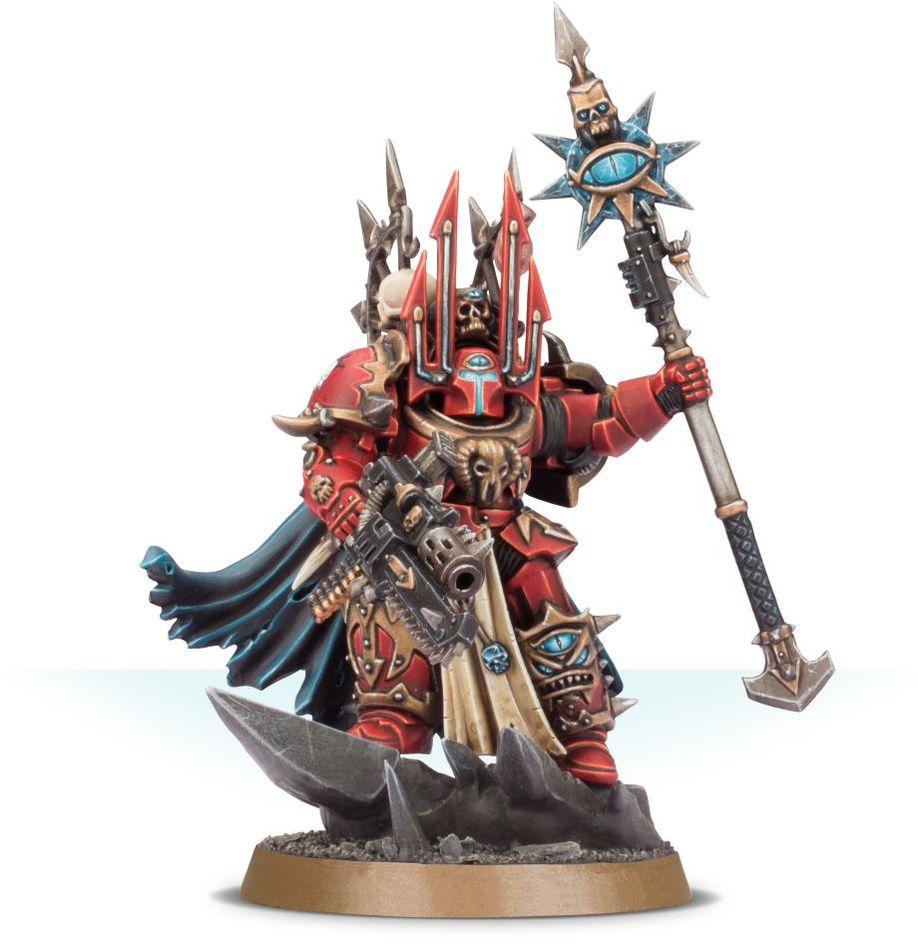 
                  
                    Chaos Space Marines Chaos Lord/Sorcerer in Terminator Armour
                  
                