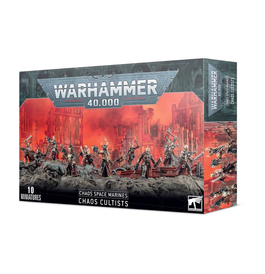 Chaos Space Marines Chaos Cultists-Games Workshop-ProHobbies