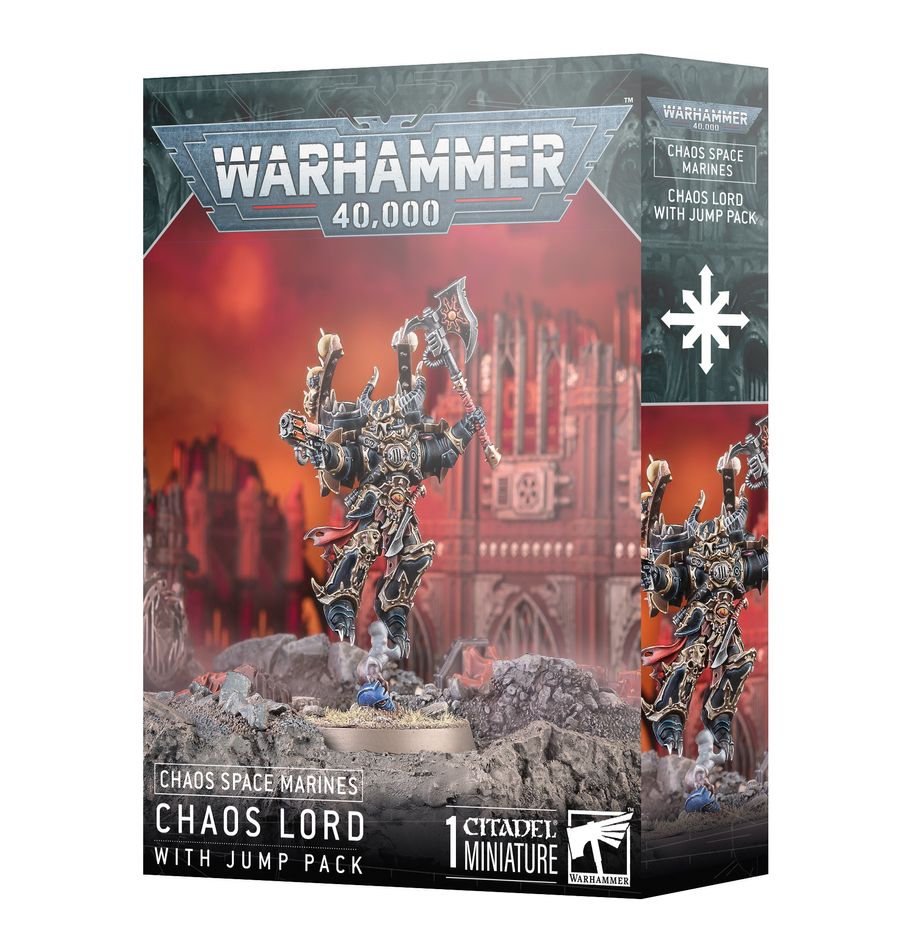 Chaos Space Marines - Chaos Lord With Jump Pack-Games Workshop-ProHobbies