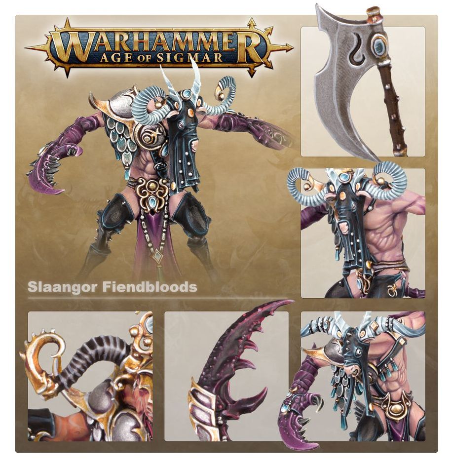 
                  
                    Warhammer Age of Sigmar - Hedonites of Slaanesh: Slaangor Fiendbloods-Games Workshop-ProHobbies
                  
                