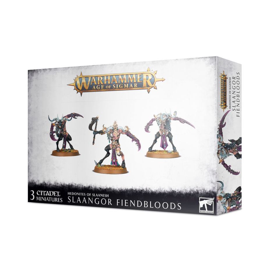 Warhammer Age of Sigmar - Hedonites of Slaanesh: Slaangor Fiendbloods-Games Workshop-ProHobbies