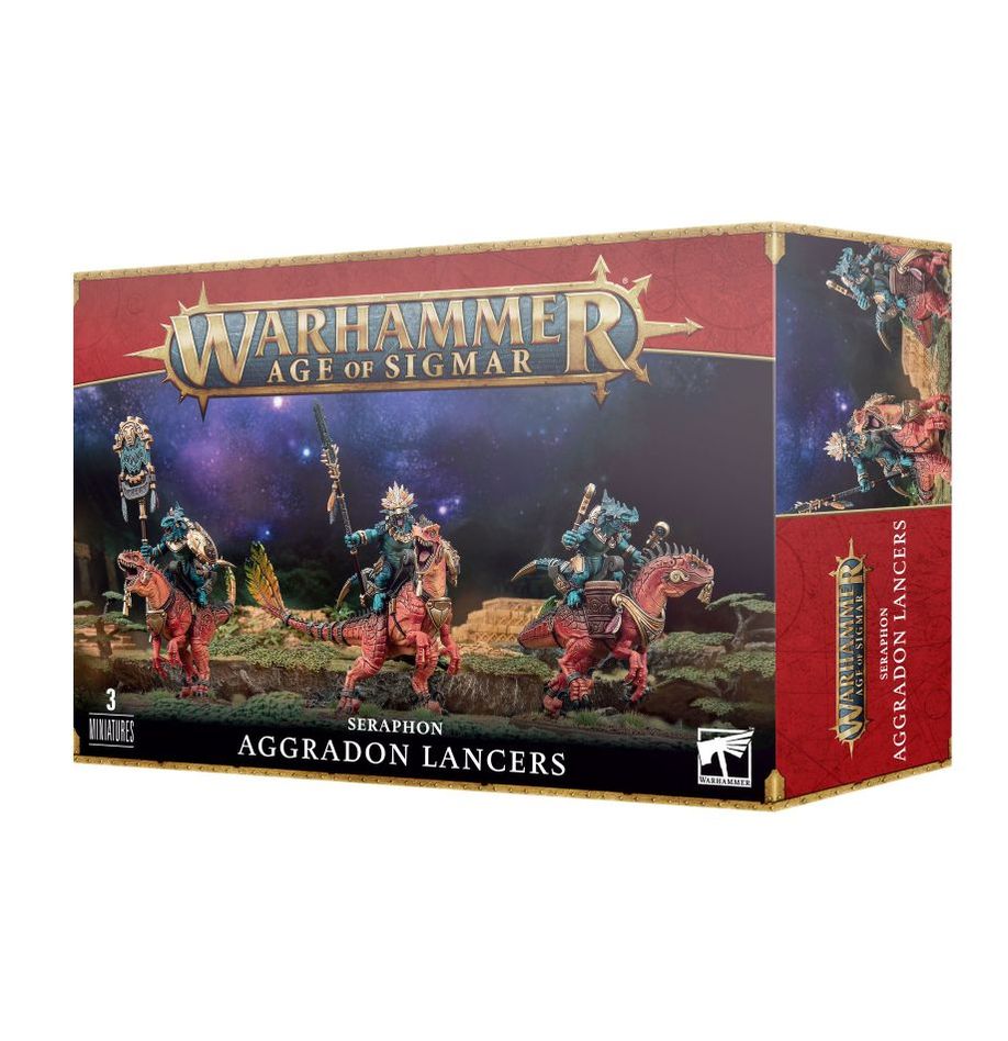 Warhammer Age of Sigmar - Seraphon: Aggradon Lancers-Games Workshop-ProHobbies