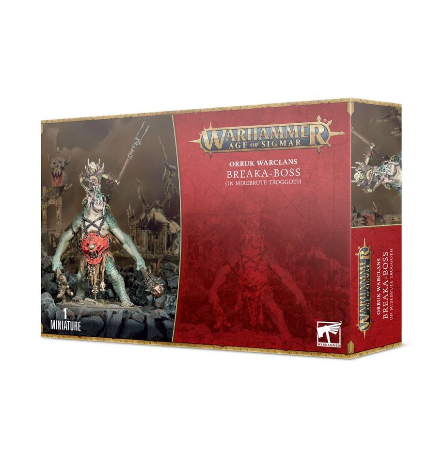 Orruk Warclans: Breaka-boss on Mirebrute Troggoth-Games Workshop-ProHobbies