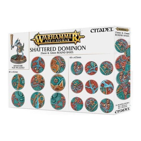 Shattered Dominion 25mm & 32mm Round Bases-Games Workshop-ProHobbies