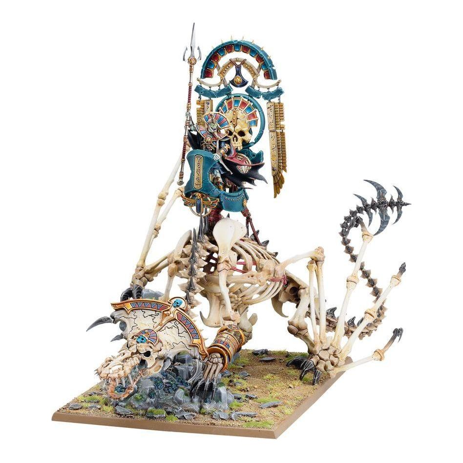 Warhammer The Old World: Tomb King/Liche Priest on Necrolith Bone Dragon-Games Workshop-ProHobbies