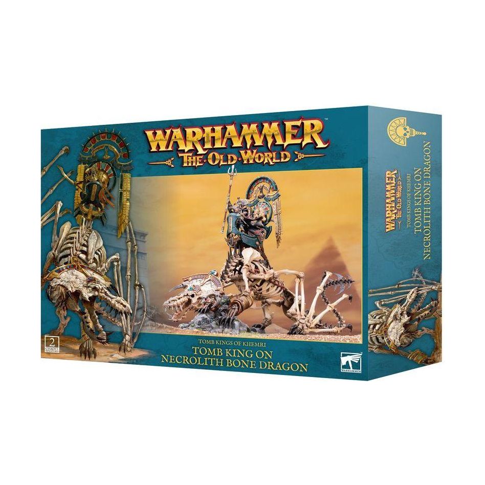 Warhammer The Old World: Tomb King/Liche Priest on Necrolith Bone Dragon-Games Workshop-ProHobbies