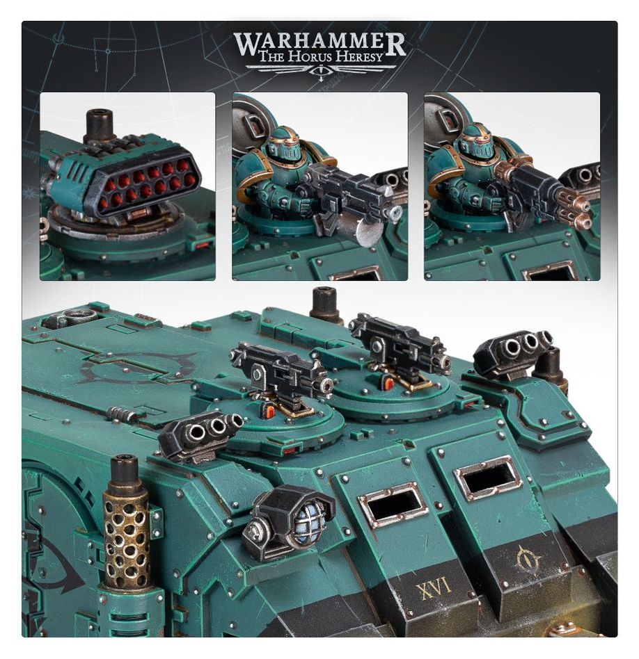 
                  
                    Warhammer The Horus Heresy - Legiones Astartes: Deimos Pattern Rhino-Games Workshop-ProHobbies
                  
                