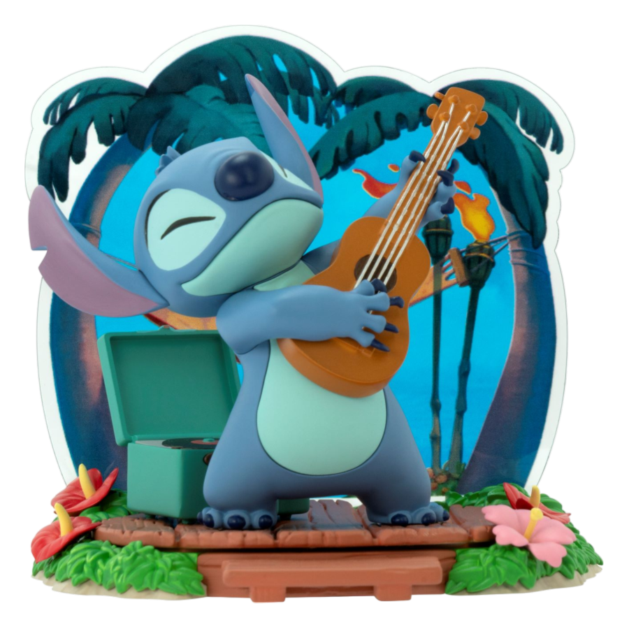 Lilo & Stitch - Stitch (with Guitar) 1:10 Scale Figure