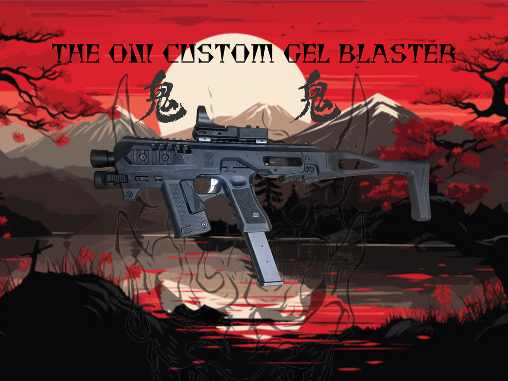 The Oni Custom GBB Gel Blaster