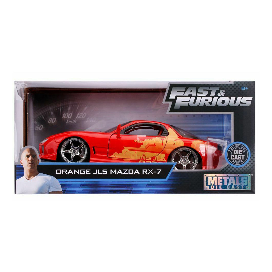 
                  
                    Fast and Furious - Orange Julius' Mazda RX-7 1/24th Scale-Fast and Furious-ProHobbies
                  
                