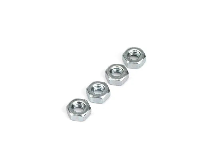 Du-Bro 4mm Hex Nuts, 4pcs, Part 2106