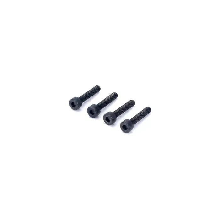 Du-Bro M4 x 18mm Cap Head Screws, 4pcs, Part 2279