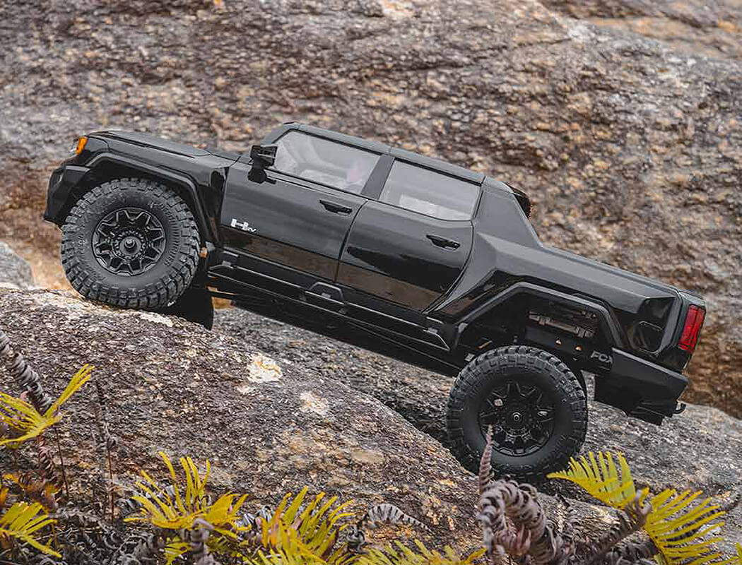 
                  
                    FMS FCX18 1/18 HUMMER EV RTR BLACK
                  
                