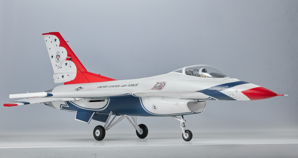 64mm EDF F-16 PNP BLUE THUNDER